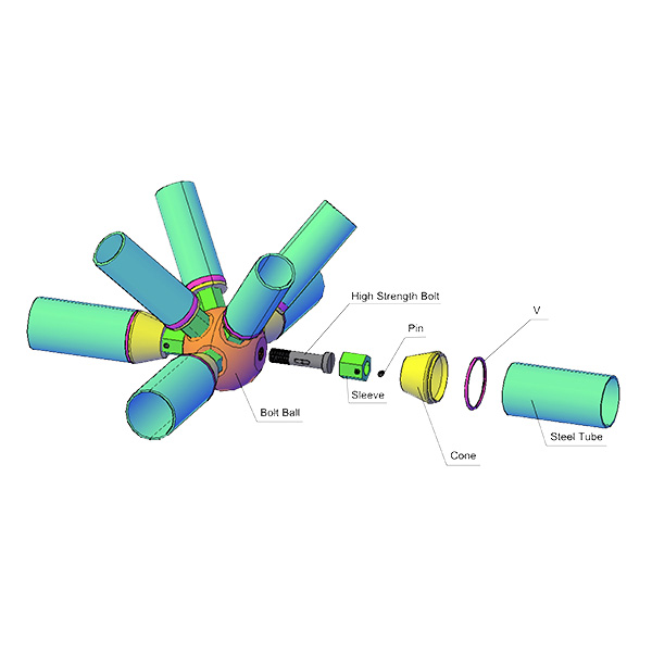 space frame ball joint