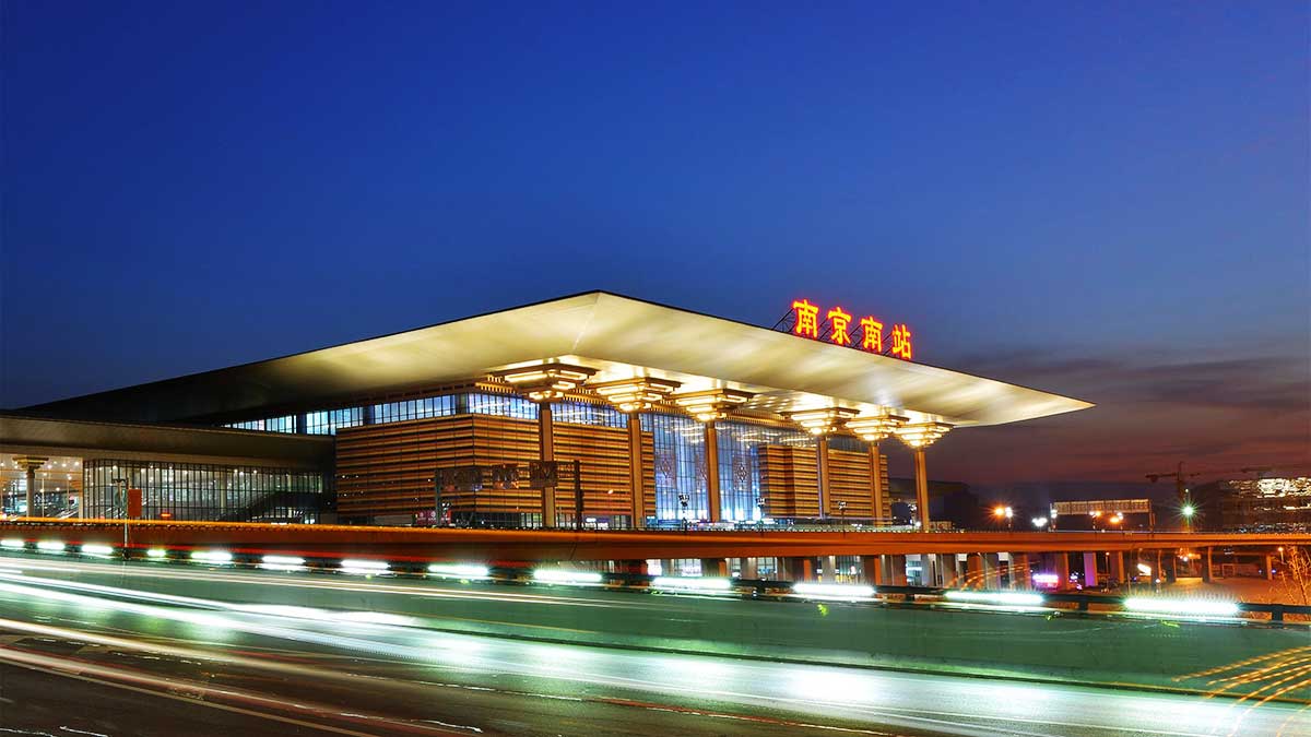 Nanjing high-speed South railway station (3)