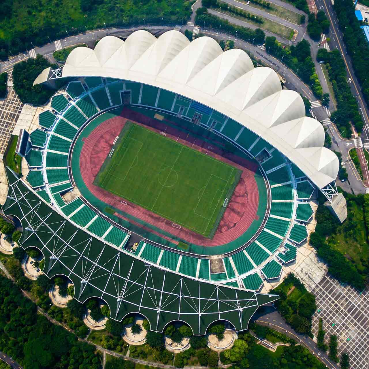 Sports center stadium in Guangzhou