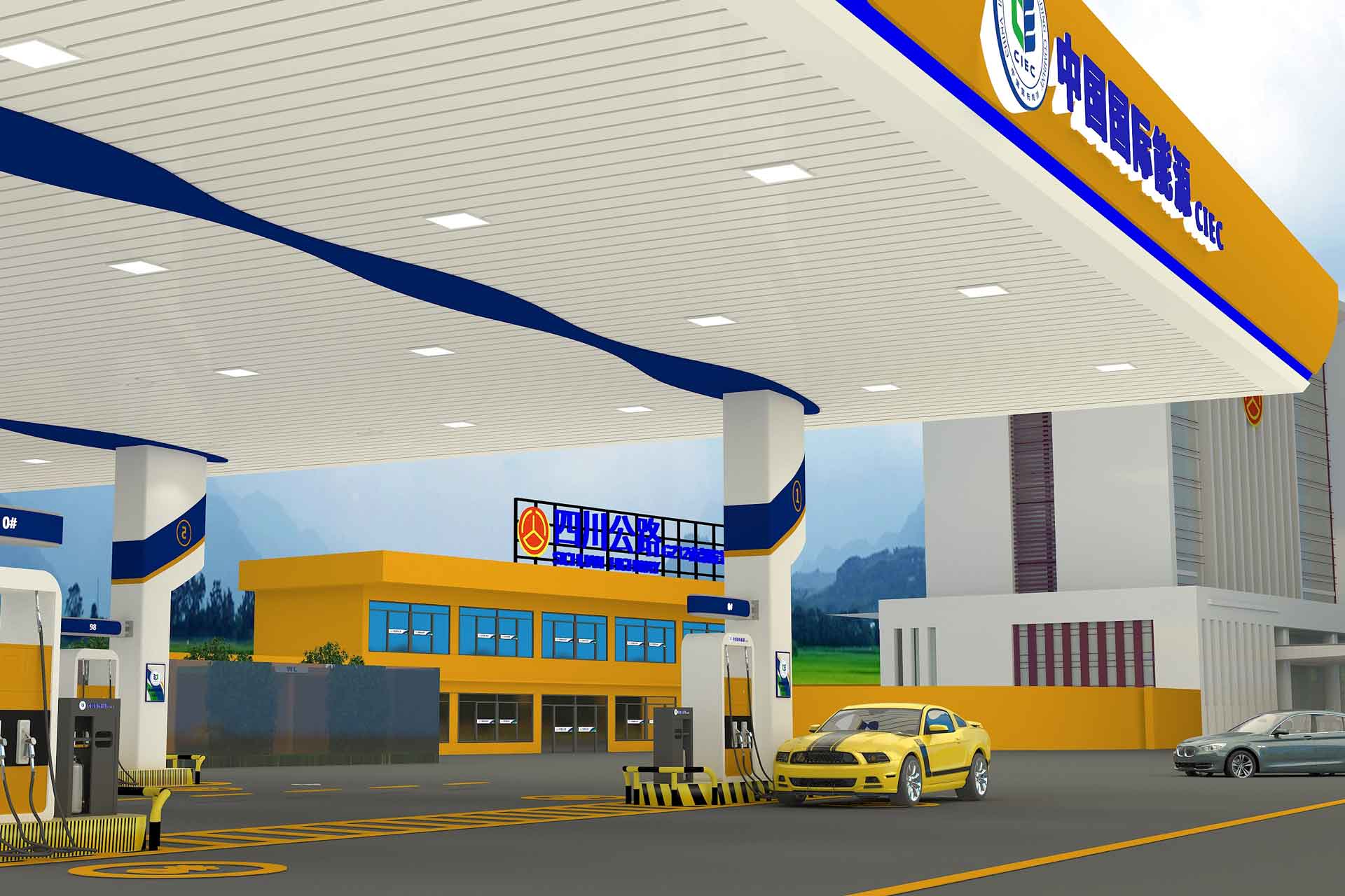 gas station canopy (3)
