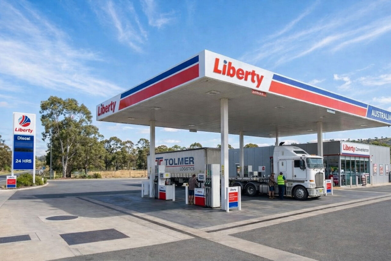 service station canopy for fuel station project